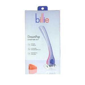 Billie Starter Kit 1 Razor Handle + Magnetic Holder + 2 Blade Refills - DreamPop